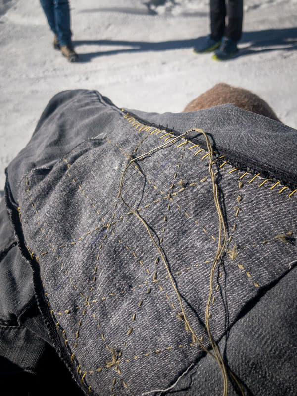 Mended Denim shot at Lago